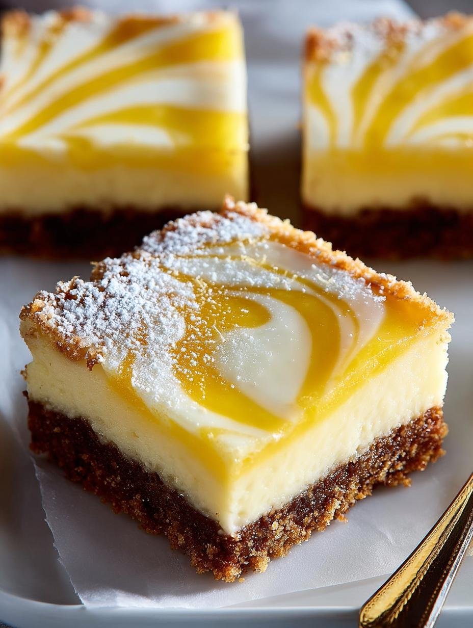 Heavenly Cheesecake Lemon Bars: 16 Irresistible Treats - Heavenly Cheesecake Lemon Bars - additional detail
