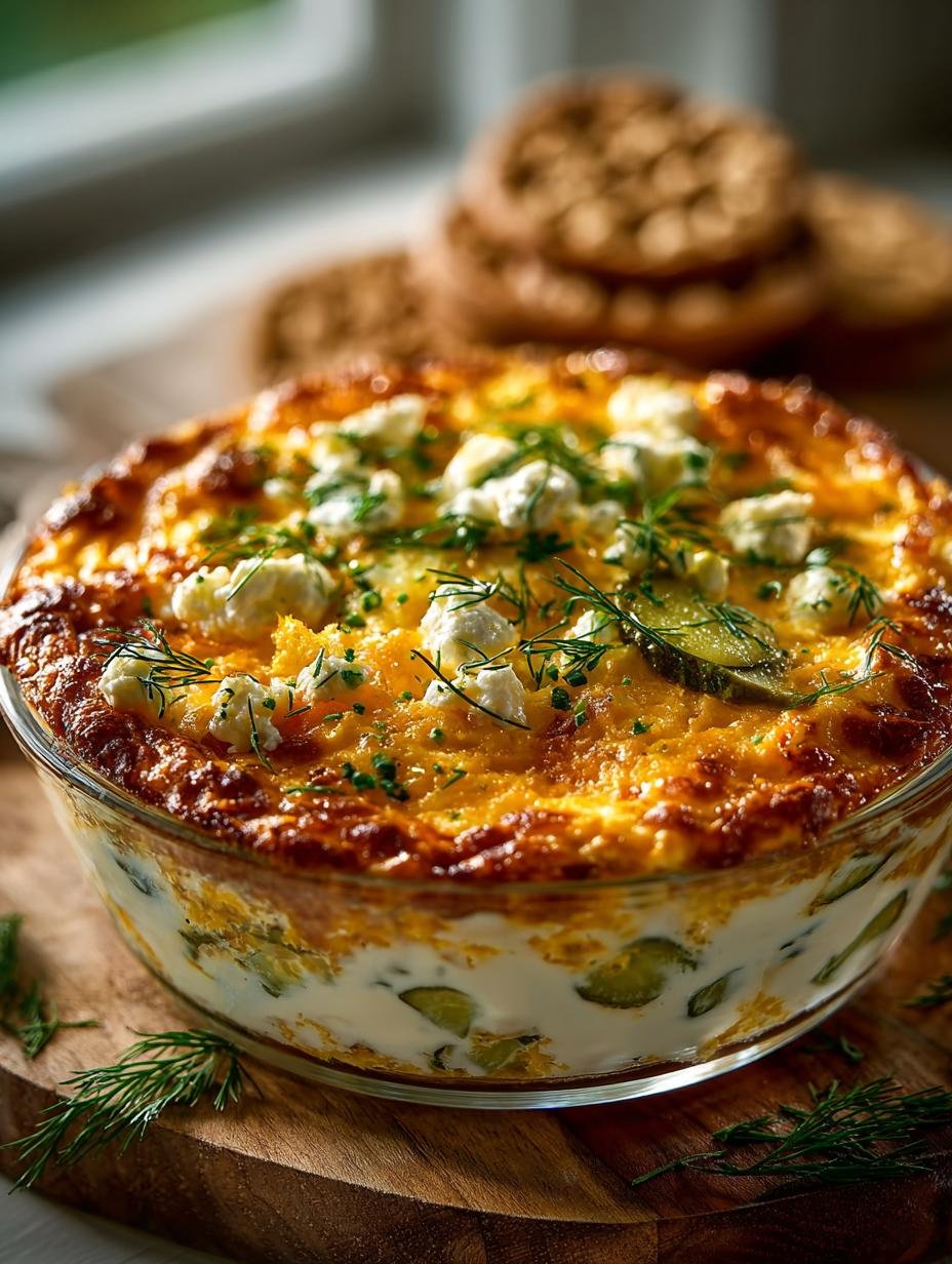 Hot Bubble Pickle Dip: 7 Layers of Flavorful Delight - Hot Bubble Pickle Dip - main visual representation