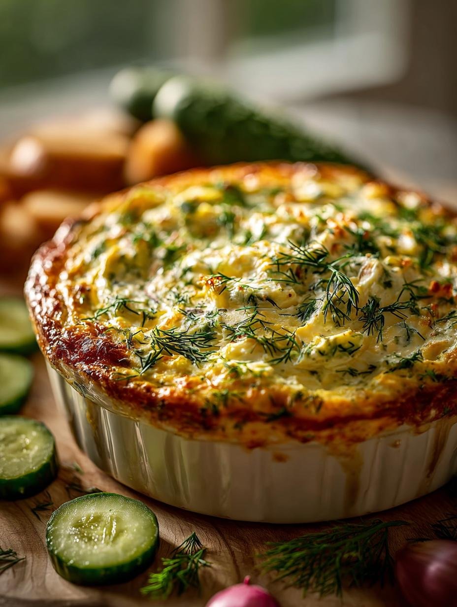 Hot Bubble Pickle Dip: 7 Layers of Flavorful Delight - Hot Bubble Pickle Dip - additional detail