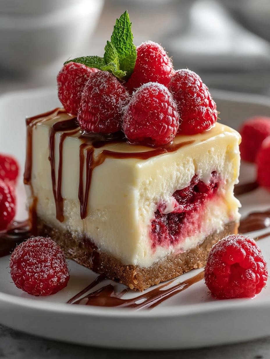 Indulgent White Chocolate Raspberry Cheesecake Recipe - Indulgent White Chocolate Raspberry - main visual representation
