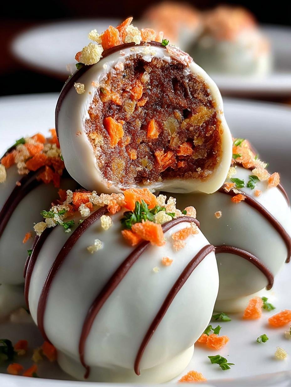 Irresistible Carrot Cake Truffles: 24 Sweet Treats to Love - Irresistible Carrot Cake Truffles - main visual representation