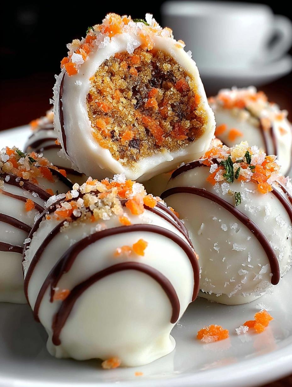 Irresistible Carrot Cake Truffles: 24 Sweet Treats to Love - Irresistible Carrot Cake Truffles - additional detail