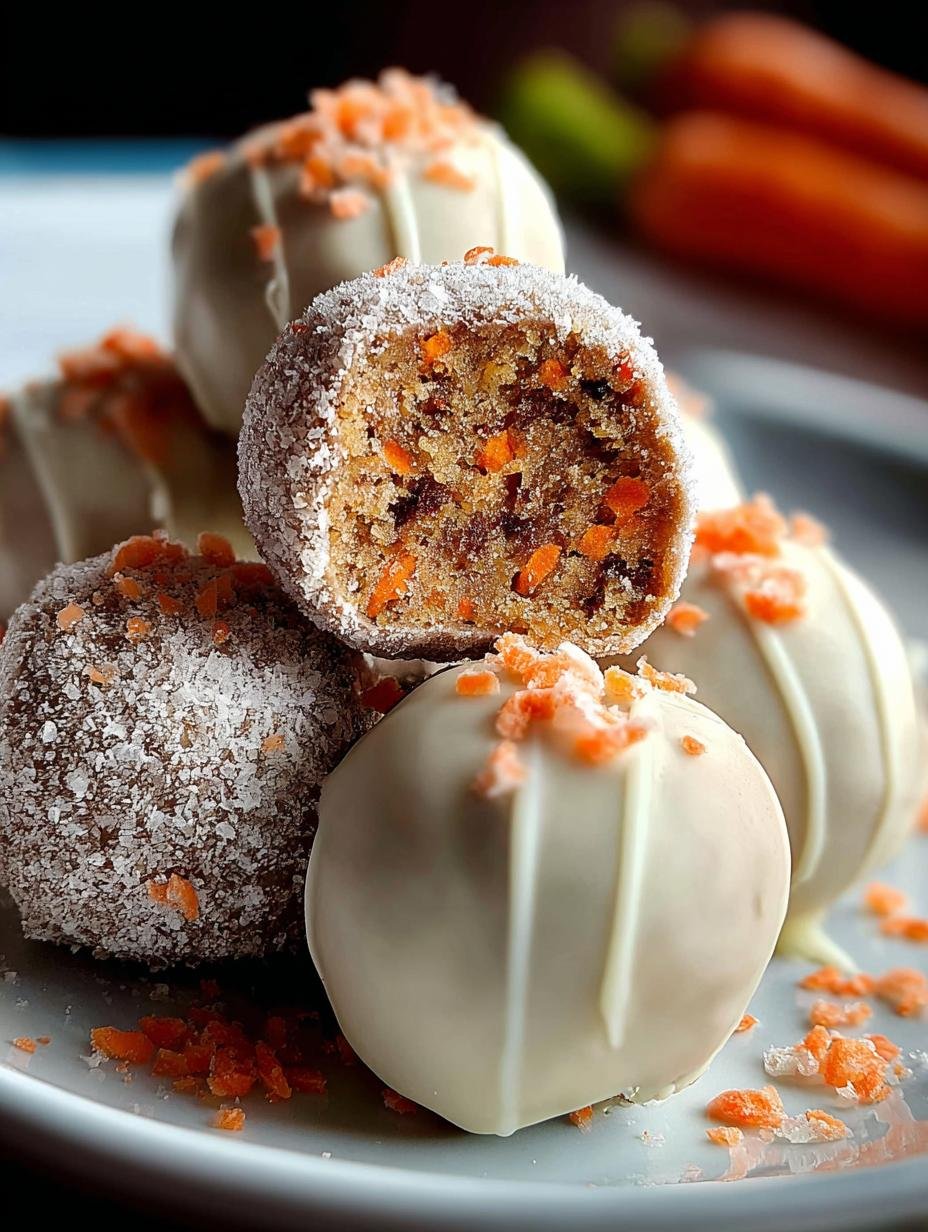 Irresistible Carrot Cake Truffles: 24 Sweet Treats to Love