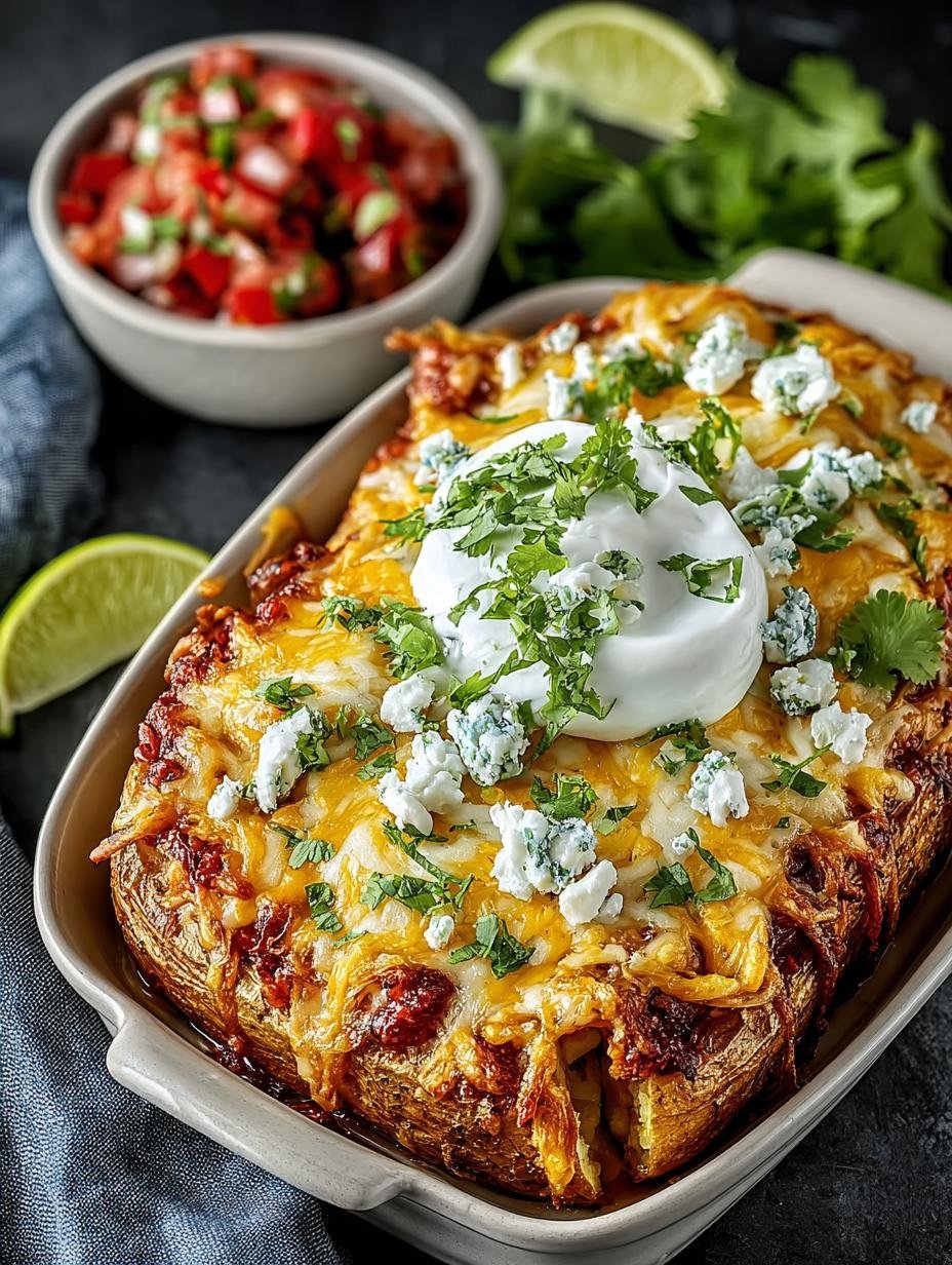 Irresistible Cheesy Taco Potato Casserole Recipe