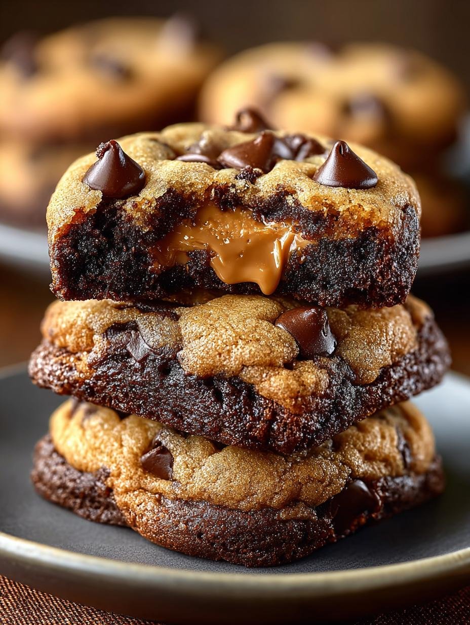 Irresistible Chocolate Chip Cookie Brownies: 5 Layers of Bliss - Irresistible Chocolate Chip Cookie - additional detail