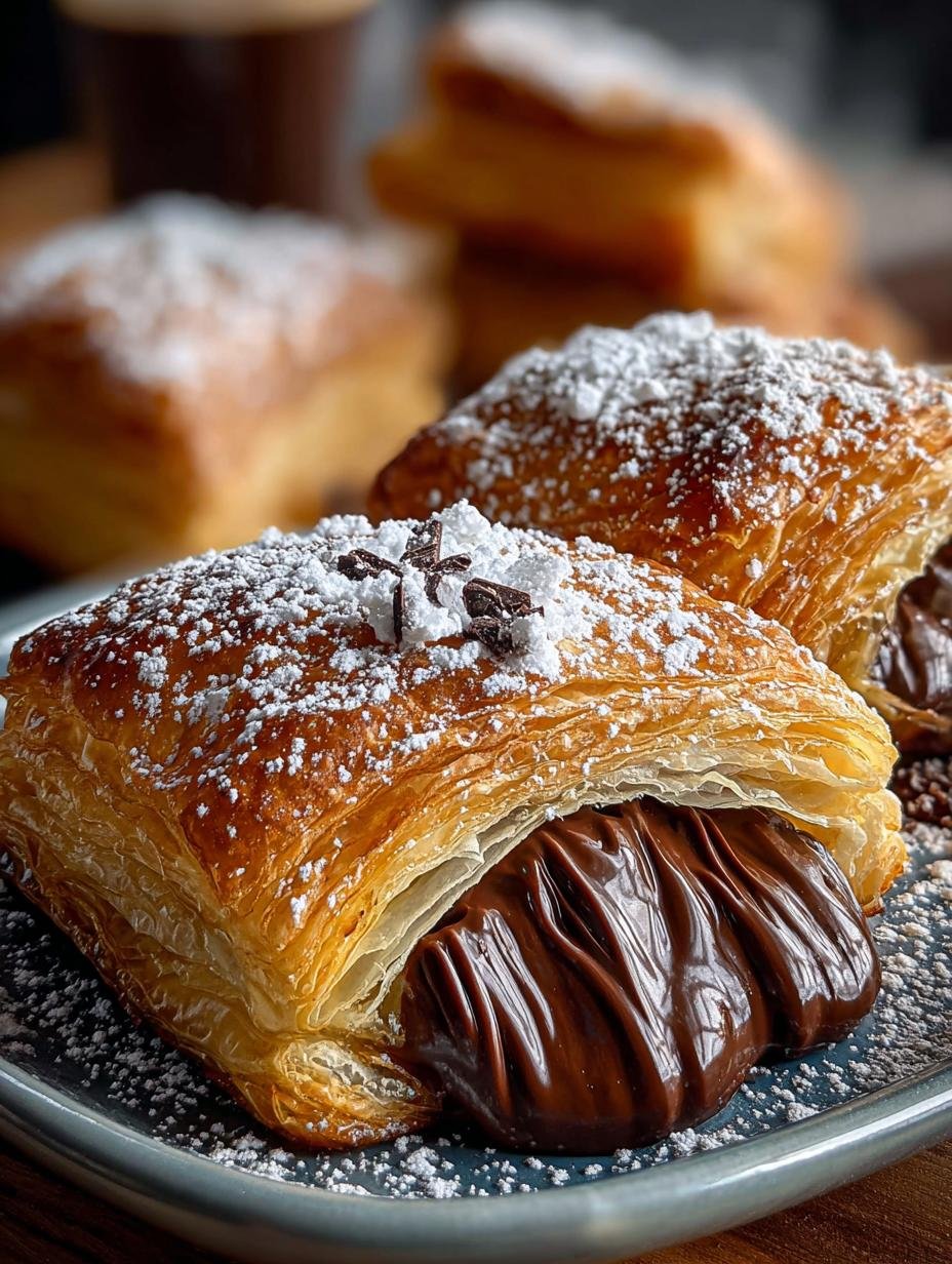 Irresistible Chocolate Puff Pastry
