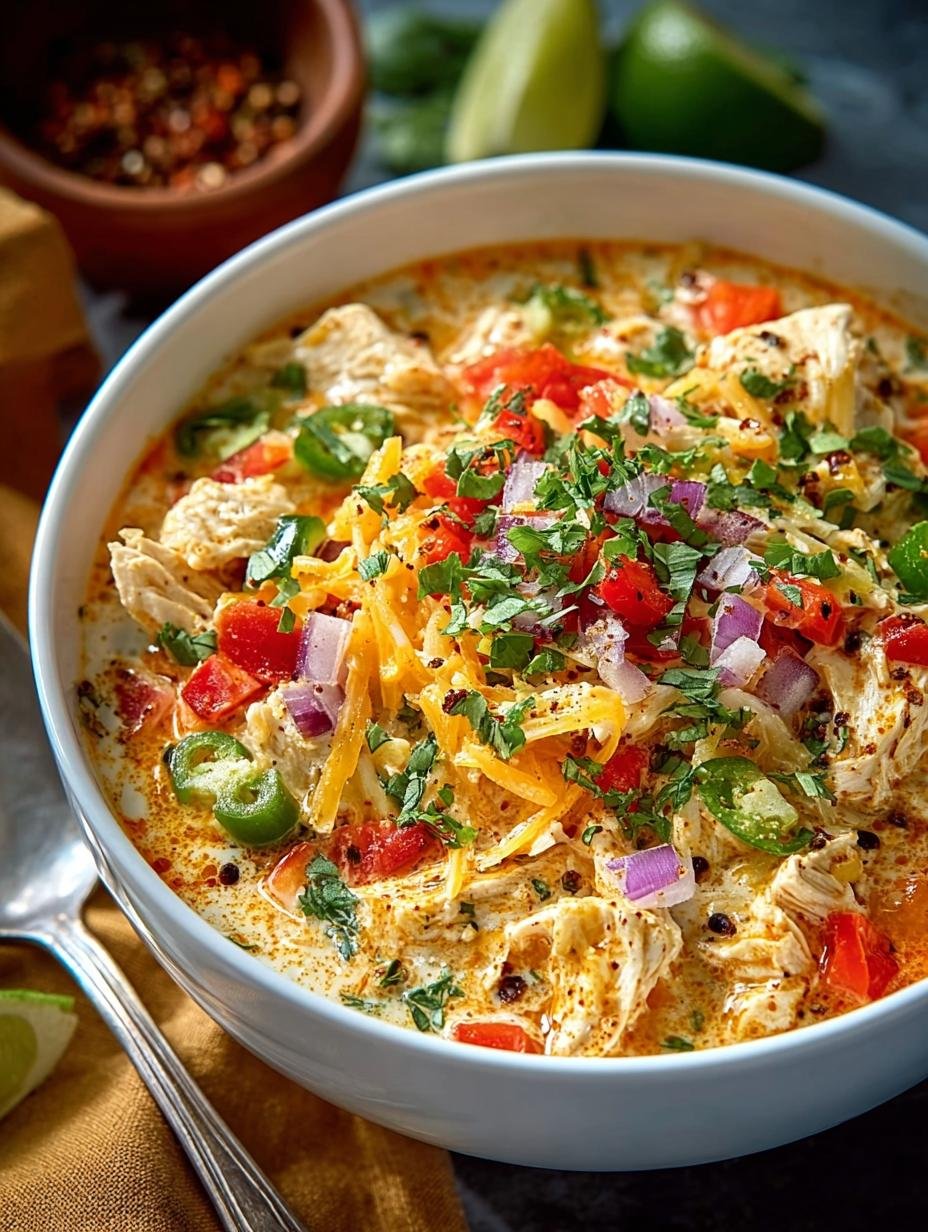 Irresistible Creamy Chicken Tortilla