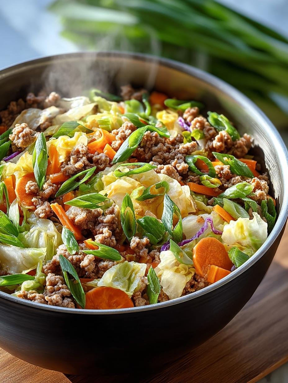 Irresistible Egg Roll Bowl: 30-Minute Flavor Explosion - Irresistible Egg Roll Bowl - main visual representation