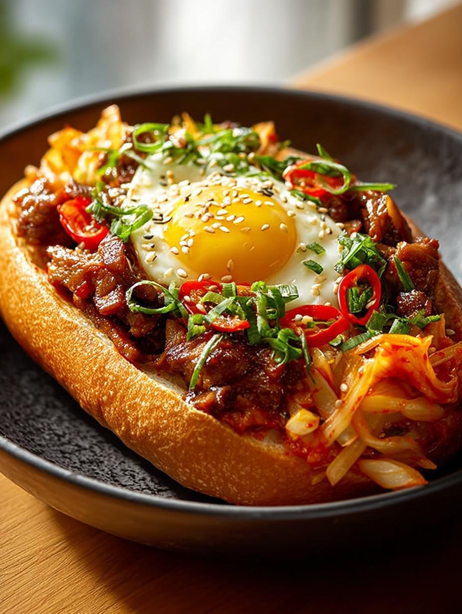 Irresistible Korean Kimchi Bulgogi Cheesesteak Delight Recipe
