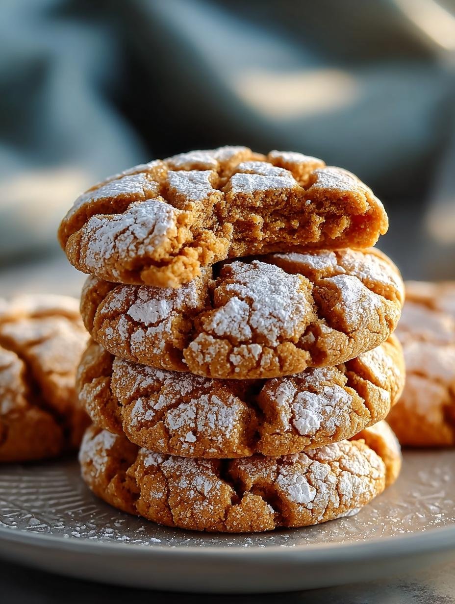 Irresistible Peanut Butter Crinkle Cookies Recipe - Irresistible Peanut Butter Crinkle - main visual representation