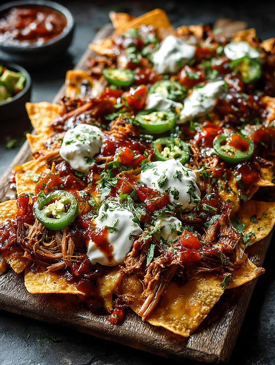 Irresistible Pulled Pork Nachos: 7 Reasons to Indulge - Irresistible Pulled Pork Nachos - additional detail