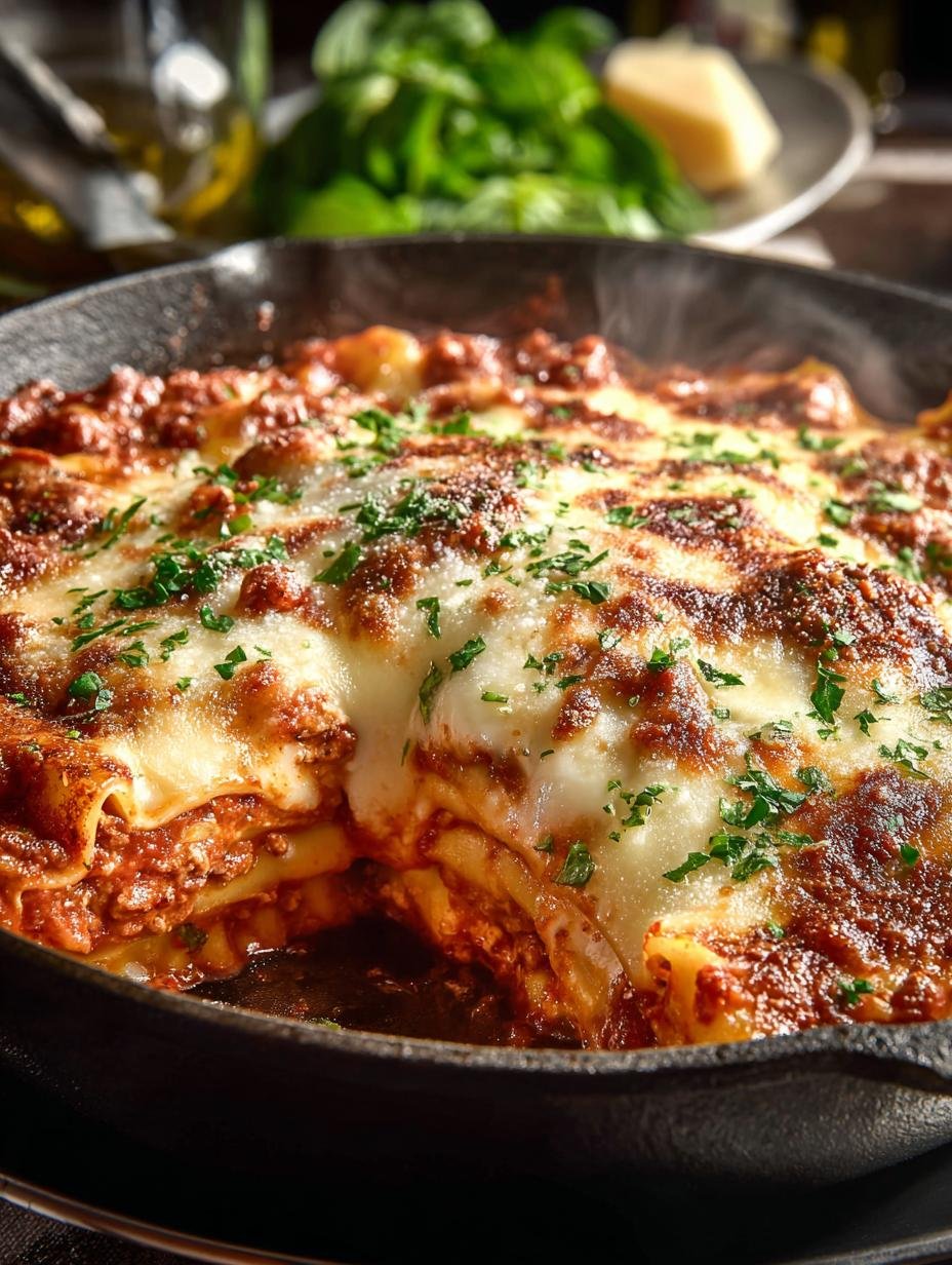 Irresistible Skillet Lasagna One-Pan Wonder - Irresistible Skillet Lasagna One - additional detail