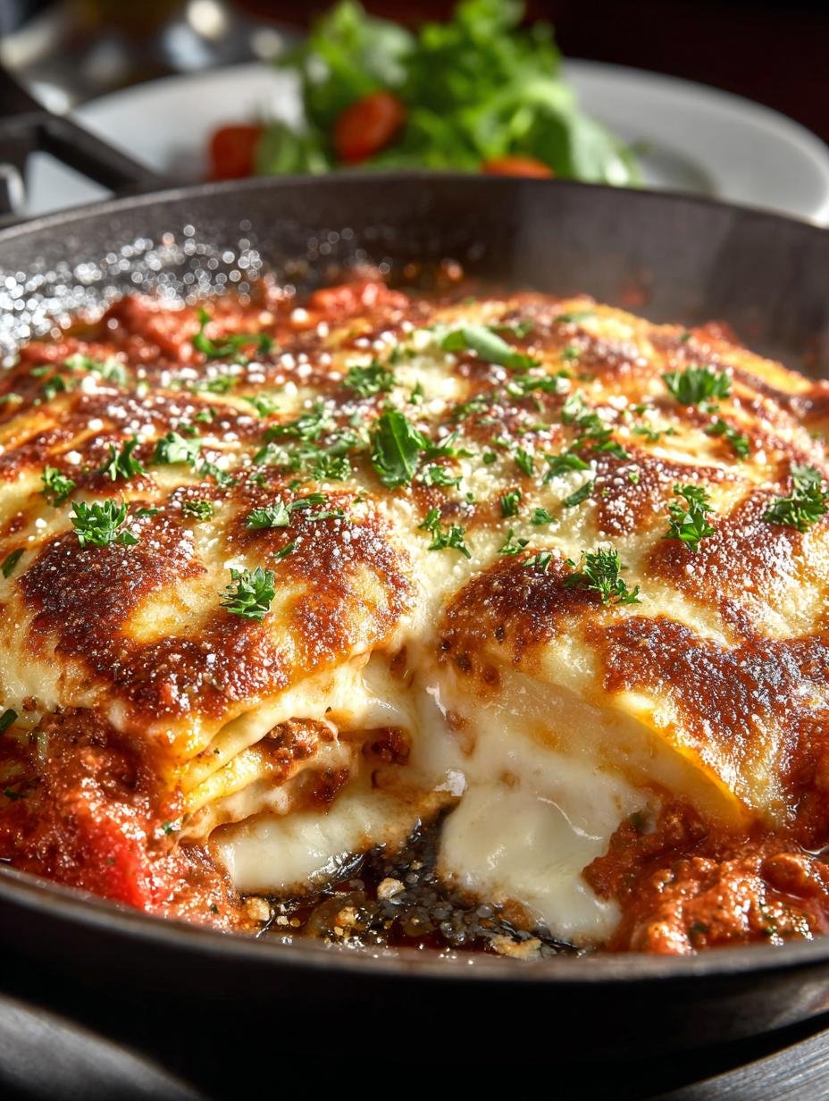 Irresistible Skillet Lasagna One