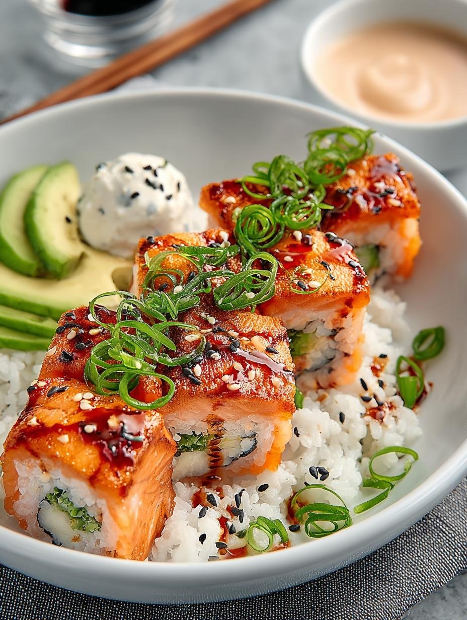 Irresistible Spicy Salmon Maki