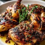 Juicy Grilled Cornish Hens