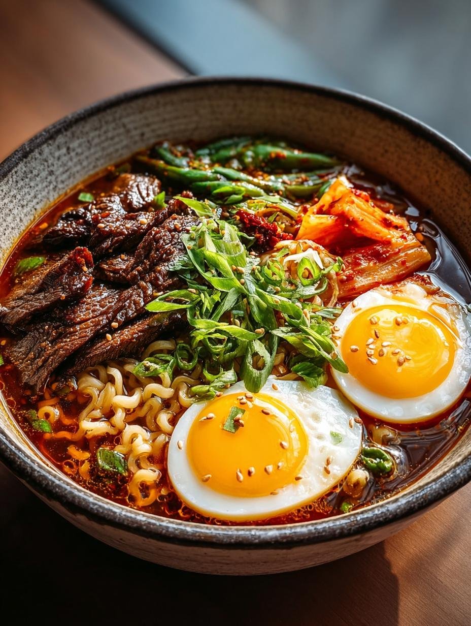 Kimchi Beef Bulgogi Ramen: 4 Steps to Flavorful Delight - Kimchi Beef Bulgogi Ramen - additional detail