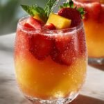 Mango Strawberry Agua Fresca