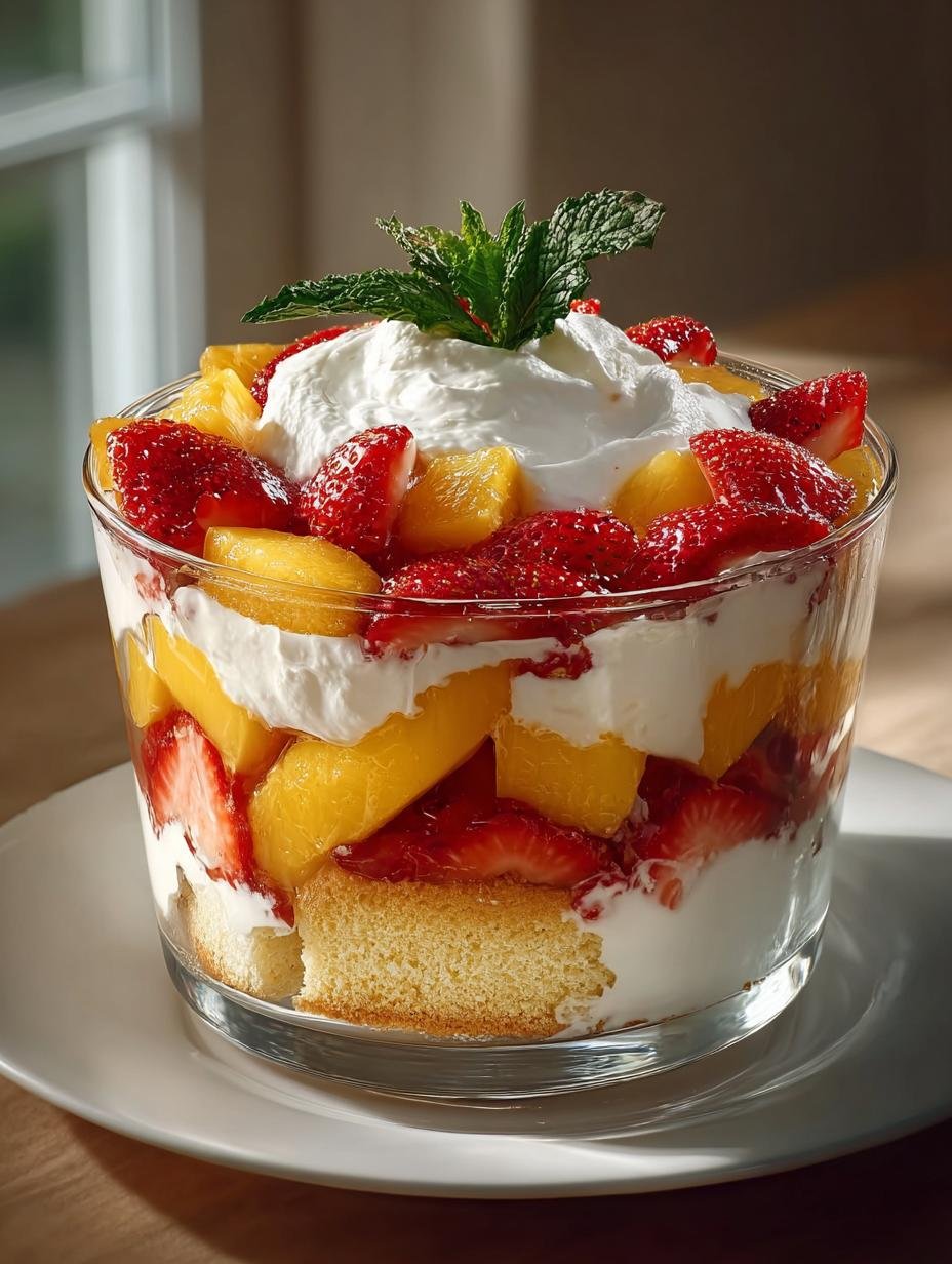 Mango Strawberry Shortcake Trifles: 6 Layers of Delight - Mango Strawberry Shortcake Trifles - main visual representation