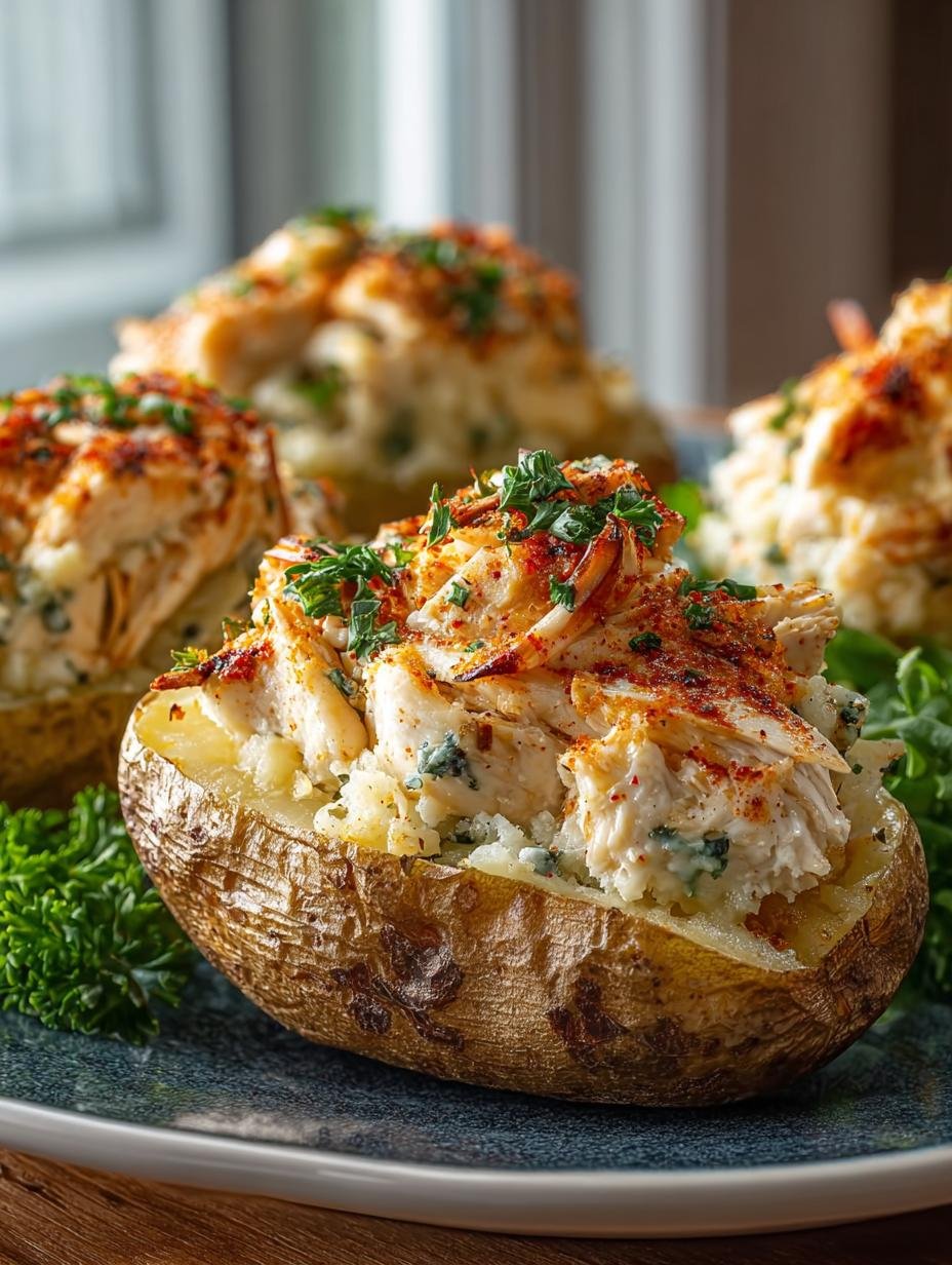 Mud Chicken Stuffed Twice Baked Potatoes: Ultimate Comfort Food - Mud Chicken Stuffed Twice - additional detail