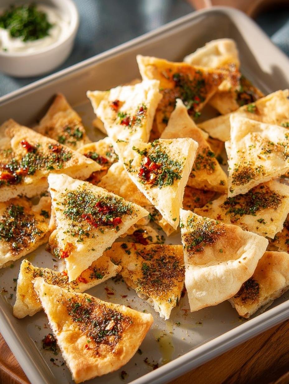 Homemade Pita Chips: 5 Reasons You'll Love This Crunchy Snack - Pita Chips - additional detail