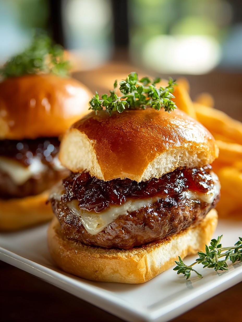 Smash Burger Onion Jam: 12 Irresistible Sliders to Savor - Smash Burger Onion Jam - main visual representation