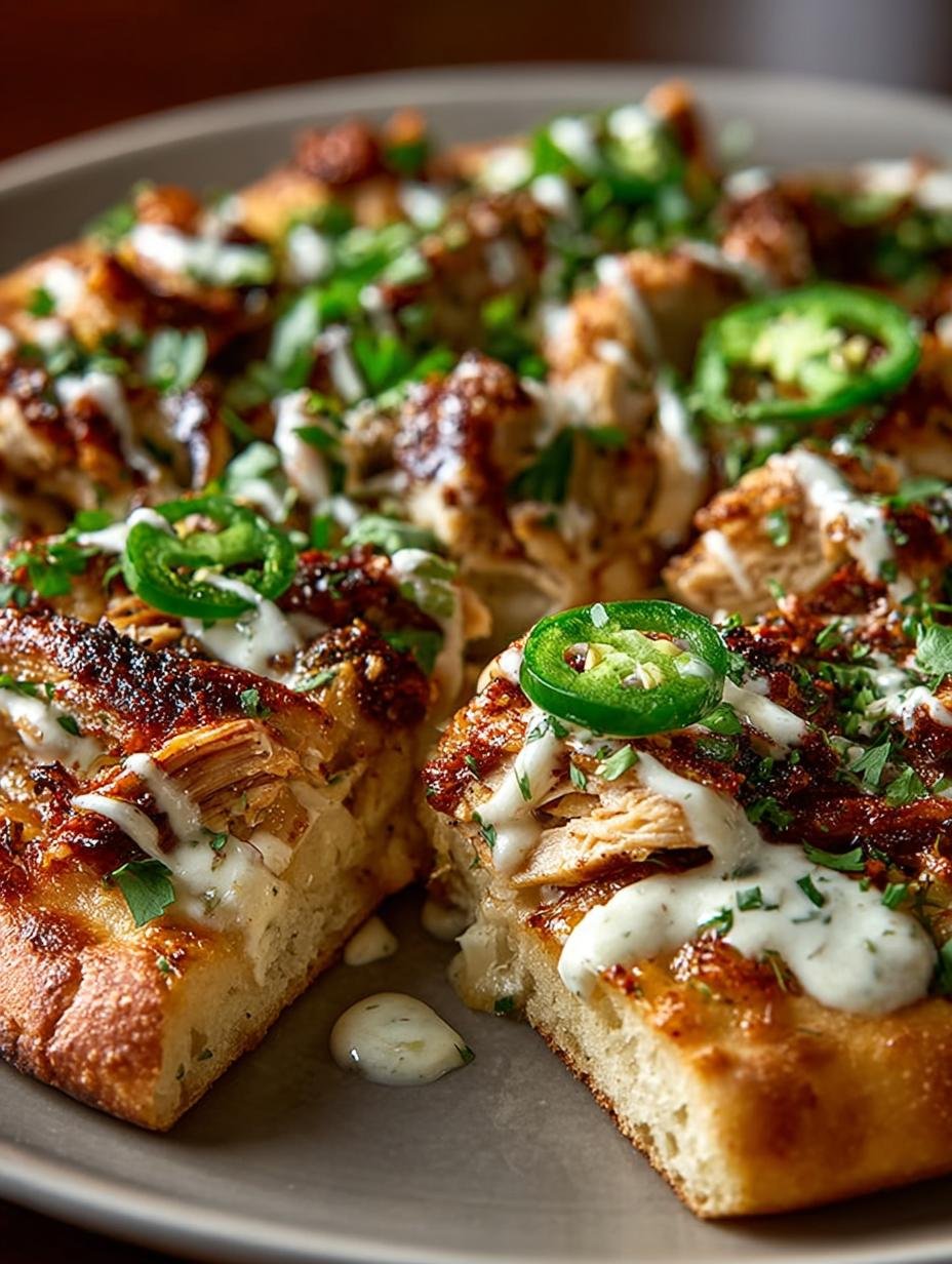 Spicy Cajun Chicken Flatbread