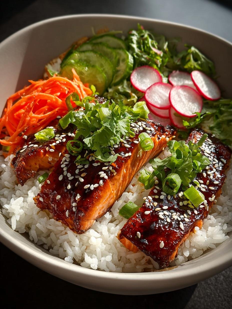 Delicious Teriyaki Salmon Rice Taco Bowls to Savor
