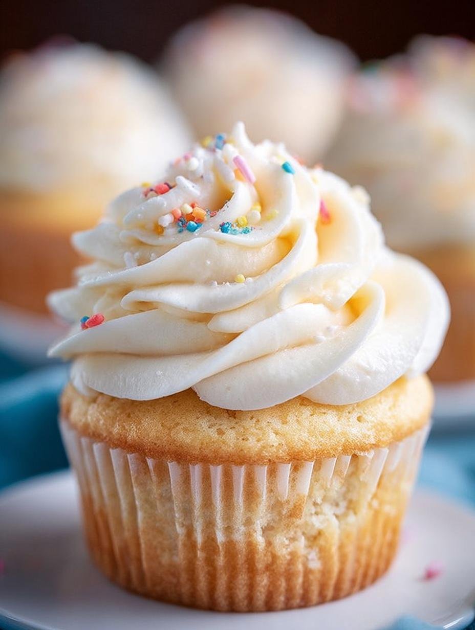 Delicious Vanilla Cupcakes Vanilla Buttercream Recipe - Vanilla Cupcakes Vanilla Buttercream - main visual representation